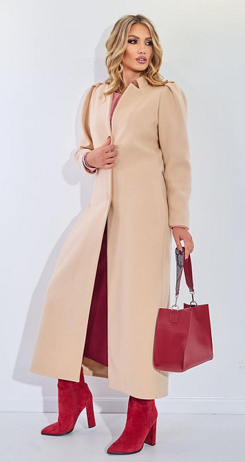 Довге кашемірове пальто (44) Київ - фото 6