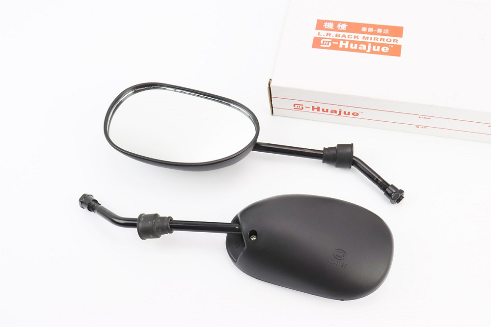 Дзеркала к-кт DIO- чорні "краплі", м10 "довга ніжка" (ССС - знак якості), від 5шт -10% Киев - изображение 1