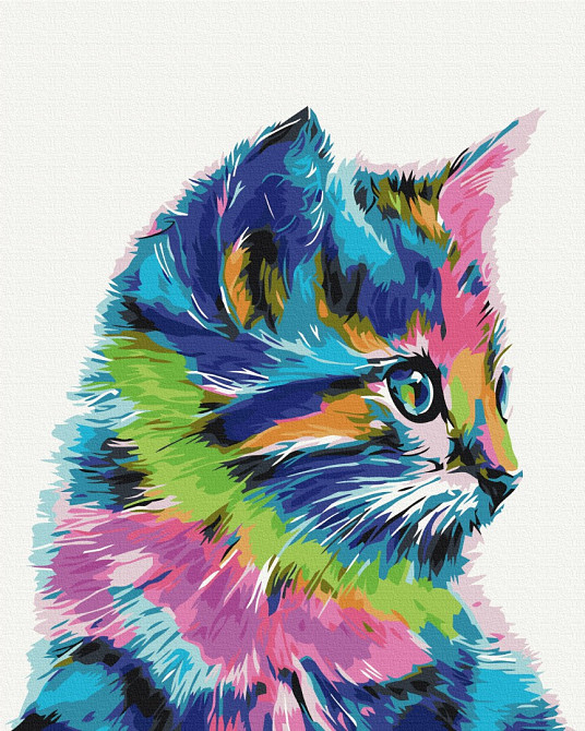 Котик у фарбі Київ - фото 1