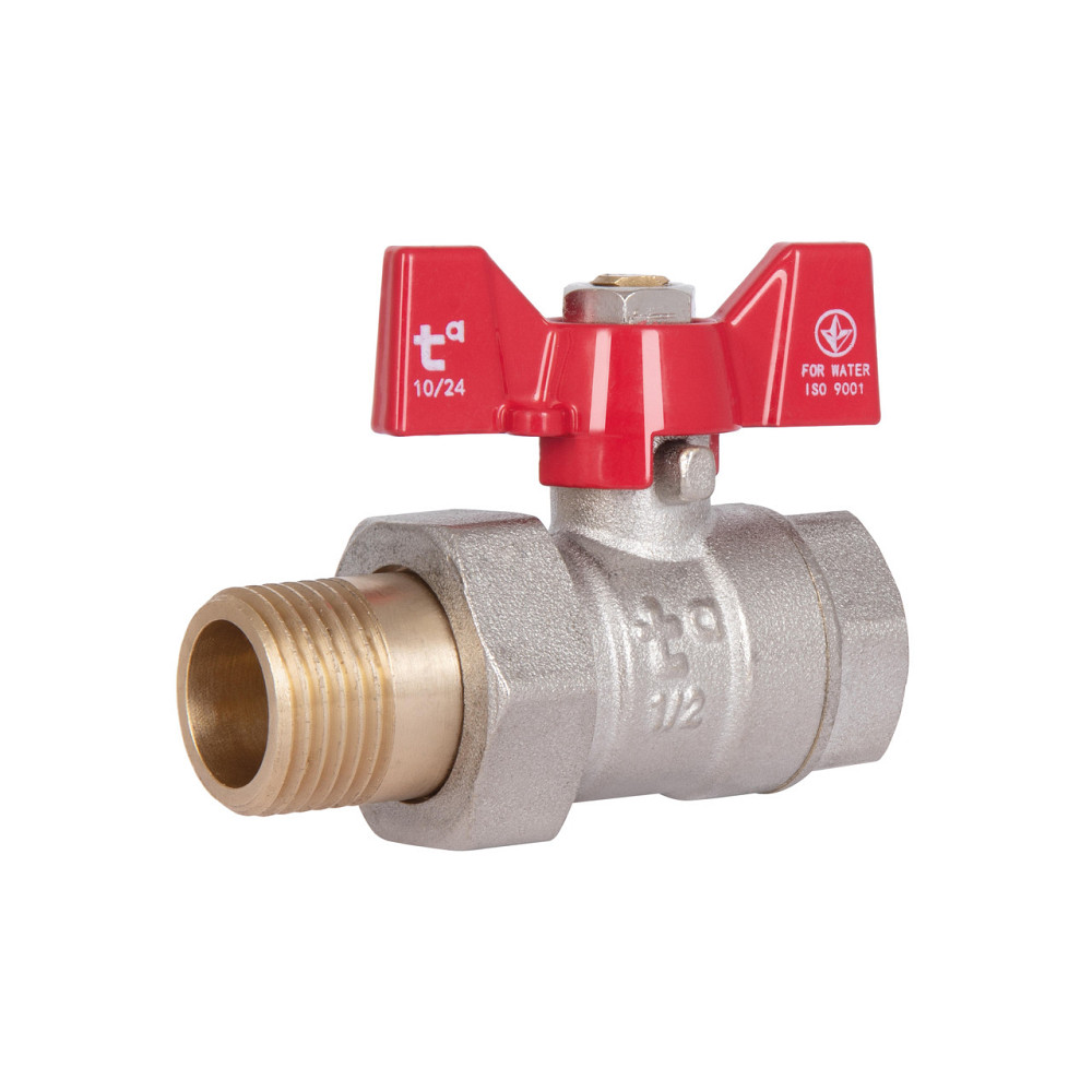 Кран кульовий "Американка" Thermo Alliance Standart прямий 1/2" ВН SD220W15 Київ - фото 1