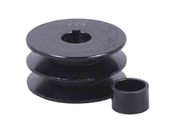 Шків ременя 2 струмки під колінвал діаметр 25 мм мотоблок мотоблок 177F Мукачево