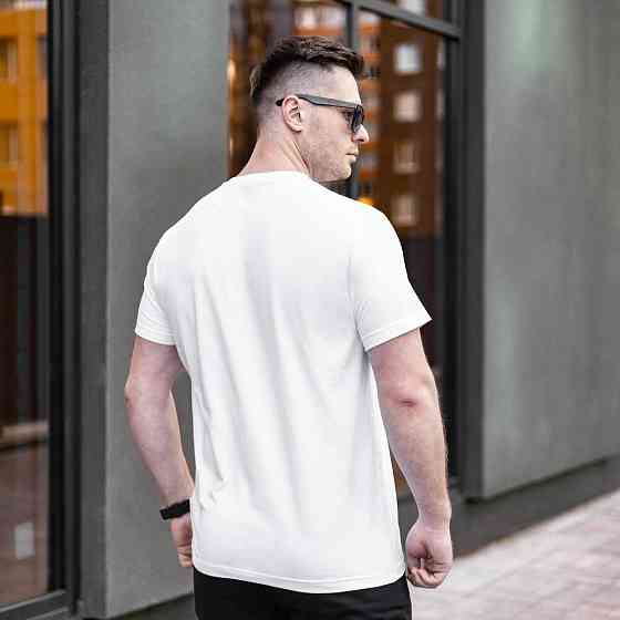 Мужская футболка белая Pobedov Peremoga Киев