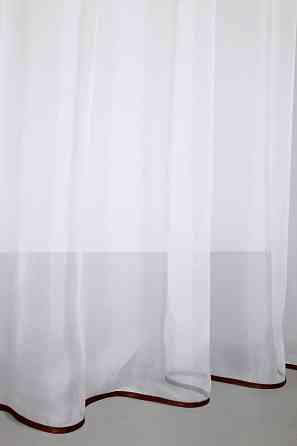 Кухонная занавесь (260х170см) цвет коричневый с белым 00к 59-329 Киев