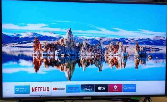 Телевізор Samsung 43" 4K UHD, HDR, Smart TV Wi-Fi T2, Tizen, 7 Serie Київ