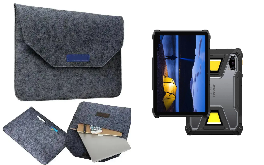 Сумка Wool із войлока для планшета Ulefone Armor Pad 5 Pro, Armor Pad 5 Ultra Київ - фото 1