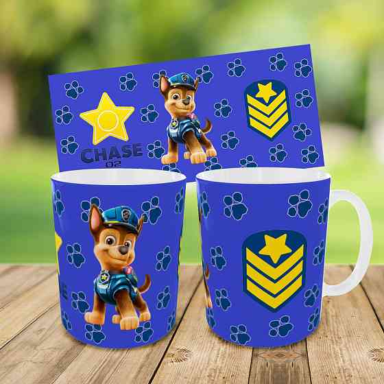 Дитячий набір Paw Patrol сумка-бананка + керамічна кружка з принтом (5570) Київ