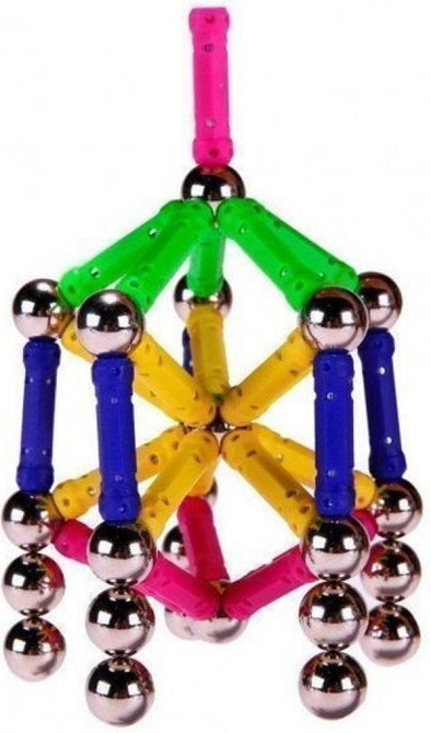 Конструктор магнитный 228 деталей магнетикс magnetix Киев - изображение 1