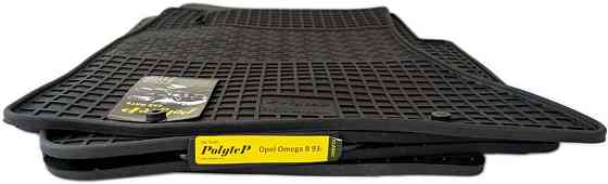 Килимки салону гумові Opel Omega A (1986–1993) / Omega B (1994–2003), борт 1 см, євроклітинка, комплект 4 шт Київ
