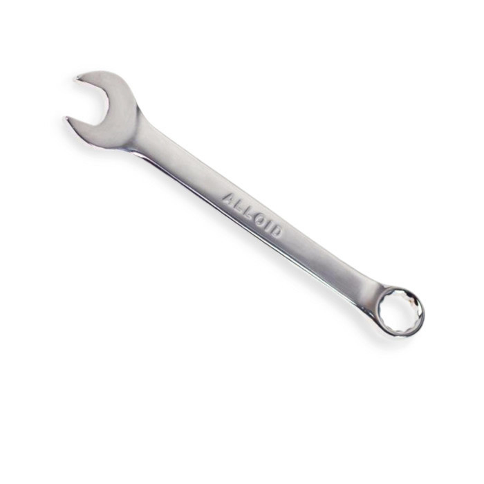 Набір ключів ріжково-накидних 8-19 мм 8 шт (планшет) CrV Мукачево - фото 3