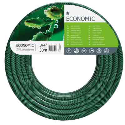 Шланг для поливу Cellfast ECONOMIC, 3/4&quot;, 50м, 3 шари, до 20 Бар, -10…+50°C (10-022) Вінниця