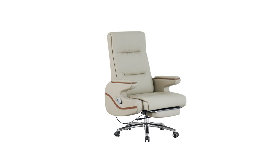 Стілець офісний Мустанг, кремовий Київ - фото 1