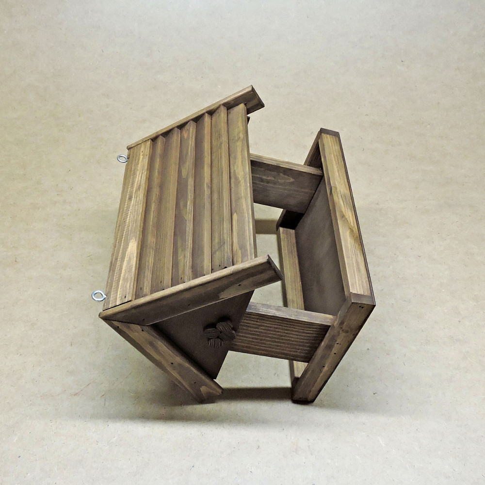 Годівниця садова для птахів "Оляпка" капучино Миколаїв - фото 7