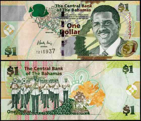 Багами / Bahamas 1 dollar 2008 Pick 71 UNC Полтава