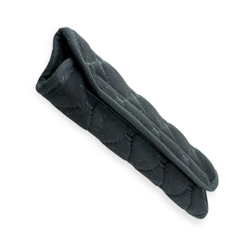 Чехол ремня безопасности l велюр черный, черный ромб Мукачево - изображение 1