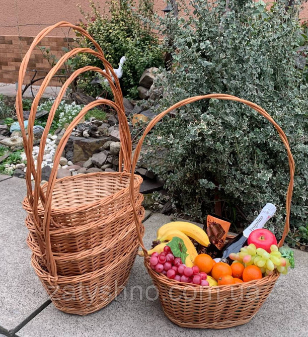 Корзинка с высокой ручкой Киев - изображение 2