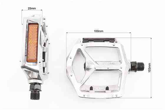 Педалі BMX 9/16" (111.5x102x22mm) алюмінієві, VB-249DU Київ