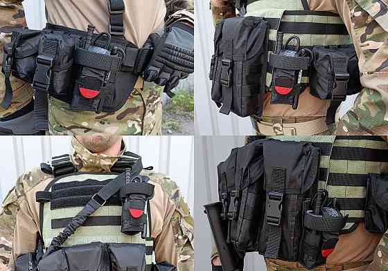 Підсумок під турникет чорний (MOLLE, CAT, підсумок на розгрузку, жилет, РПС) Коломия