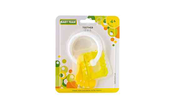 Прорізувач 2 в 1 4+ Baby team Жовтий Кривий Ріг