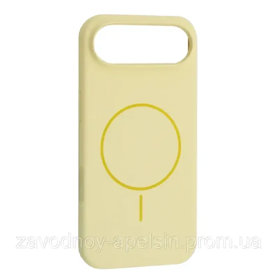 IPhone 17 Air Чохол силіконовий мікрофібра (жовтий) Одеса