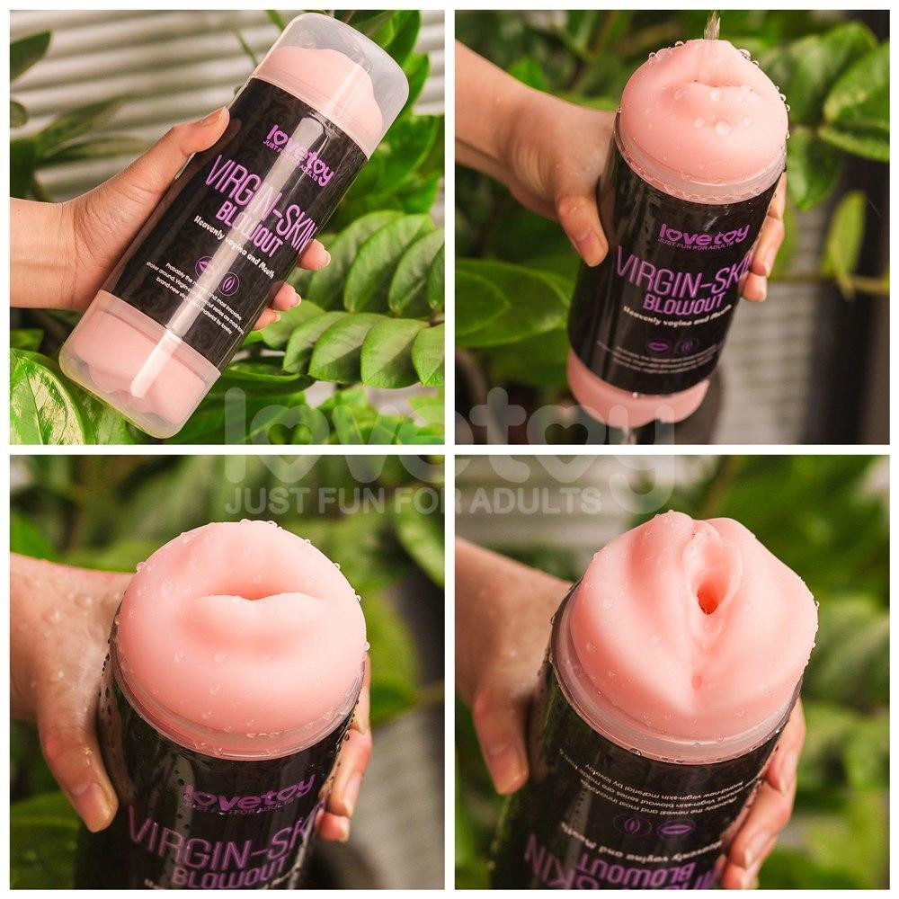 Мастурбатор двойной SKIN BLOWOUT DOUBLE SIDE STROKER Sex Aura Киев - изображение 8