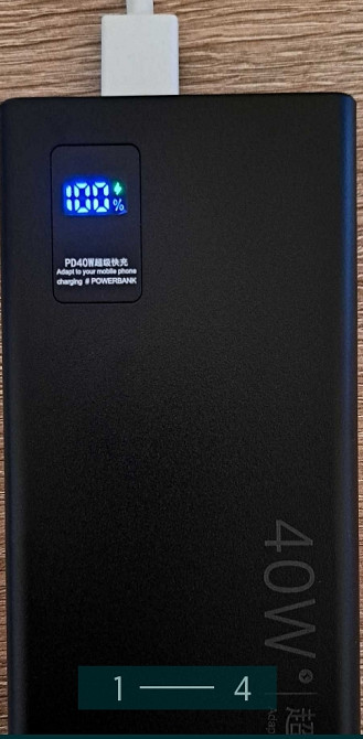 Новый Павербанк ,с дисплеем индикации 40W. 20000mAh. Киев - изображение 1