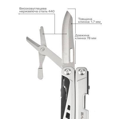 Мультитул Active Launch 5 (GHK16) Вінниця - фото 3