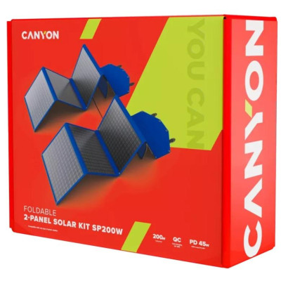 Портативна сонячна панель Canyon CND-SP200W2P Вінниця - фото 7
