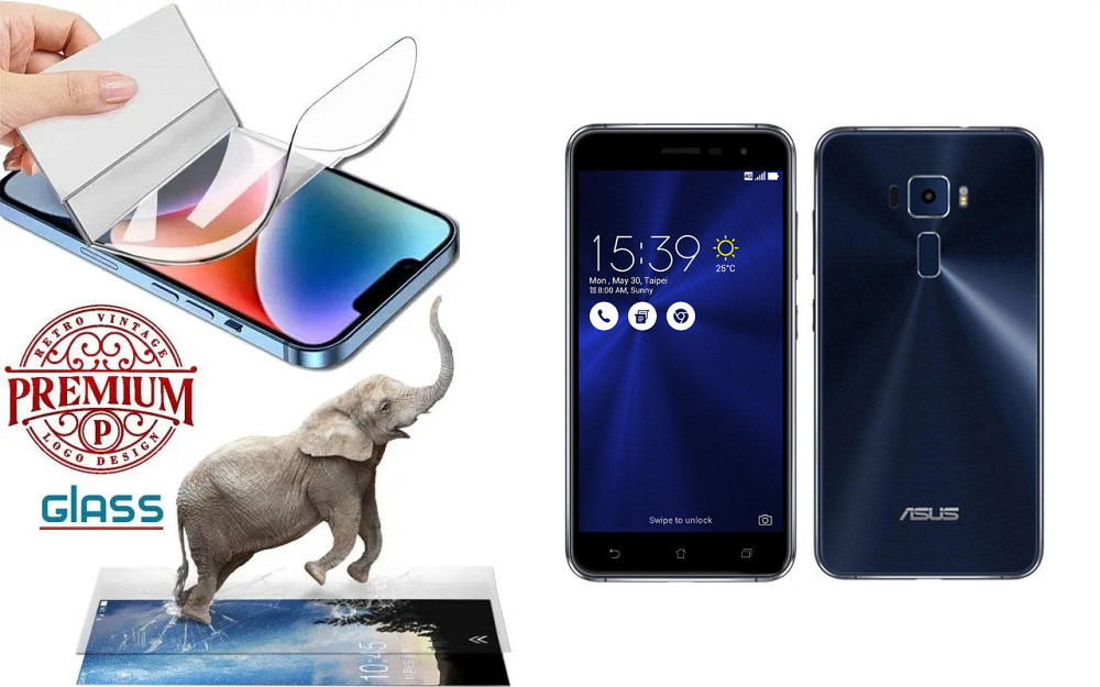 Полиуретановая пленка Asus ZenFone 3 ZE520KL, Premium, толщина 0,2 мм Киев - изображение 1