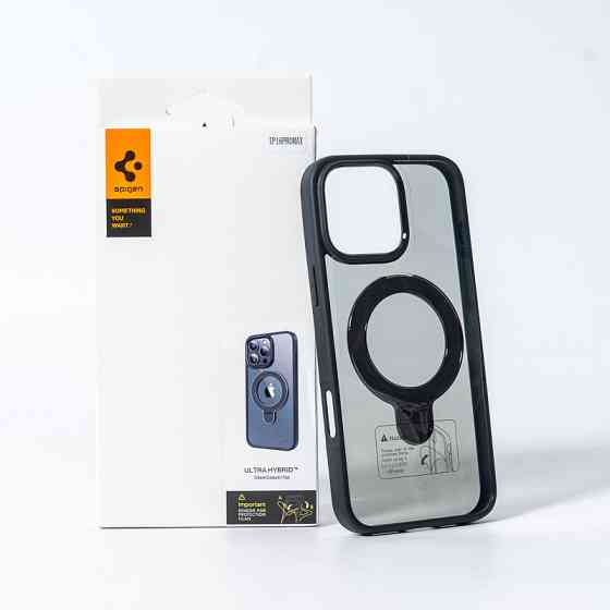 Чехол Spigen Magnetic для iPhone 15 Pro, черный Киев