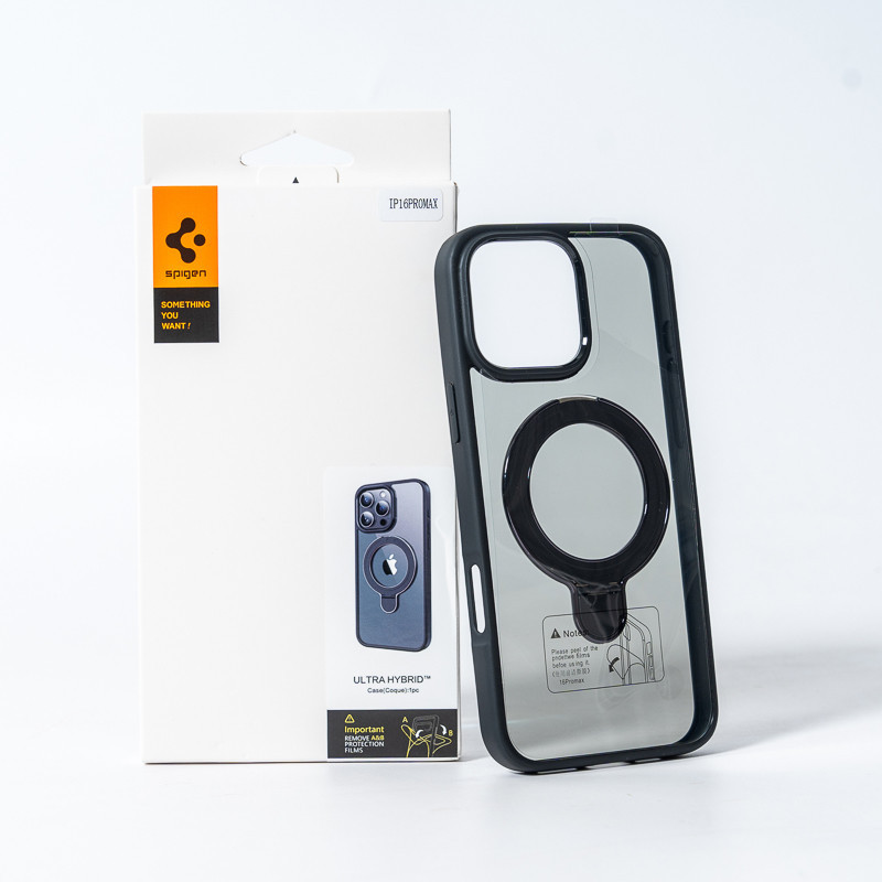 Чехол Spigen Magnetic для iPhone 15 Pro, черный Киев - изображение 5