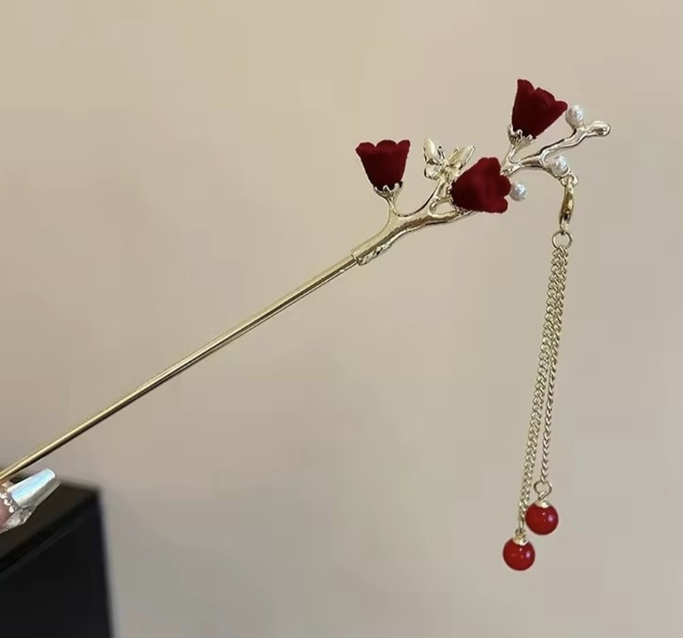 Шпилька-паличка для волосся 