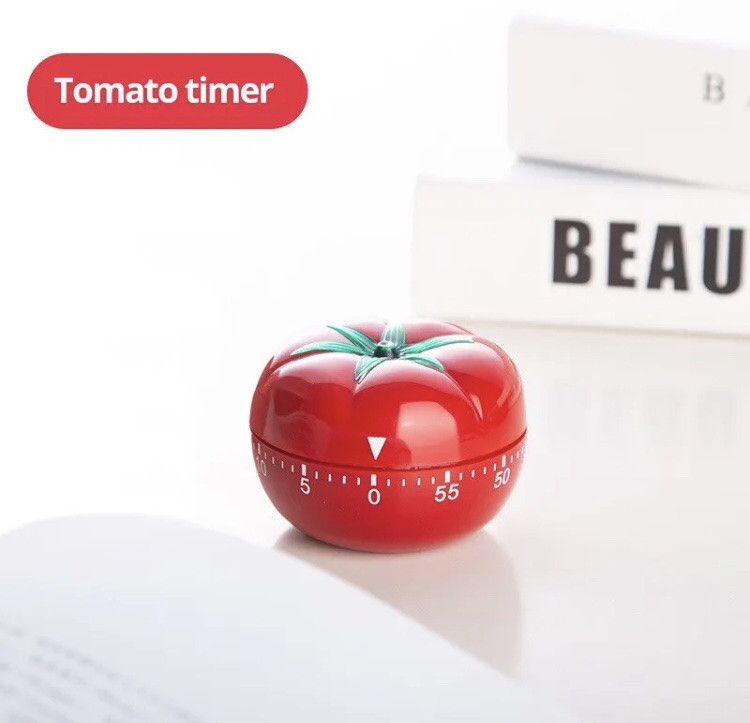 Таймер механічний для кухні "Помідор", корпус пластик, зворотній відлік, червоний, розмір 6,3*4,5 см Київ - фото 5