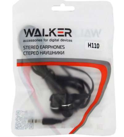 Навушники WALKER H110 AUX б/мікрофону чорний Житомир