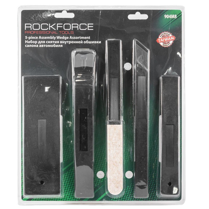 Набір інструментів для демонтажу внутрішньої обшивки салону автомобіля 5 пр. ROCKFORCE RF-904M8 Одесса - изображение 2