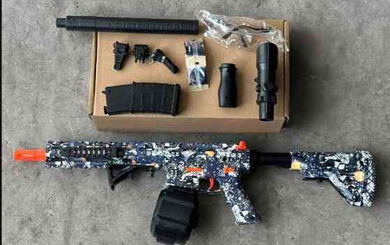 Автомат на орбизах М4А1, гель бластер на орбизах , детский автомат. Харків