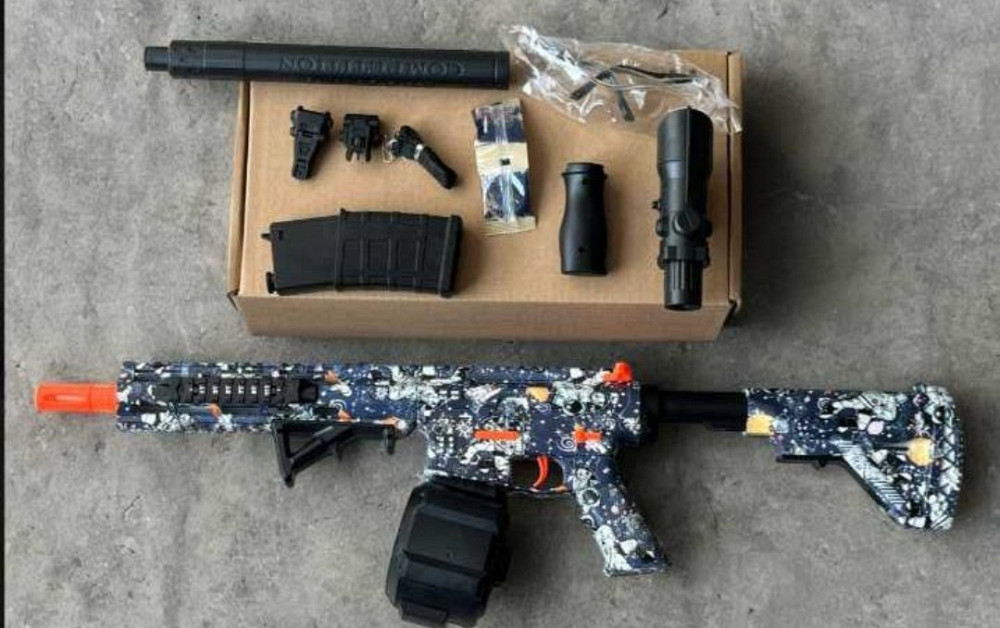 Автомат на орбизах М4А1, гель бластер на орбизах , детский автомат. Харків - фото 1