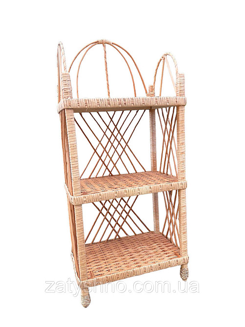 Етажерка плетеная на 3 полки Киев - изображение 1