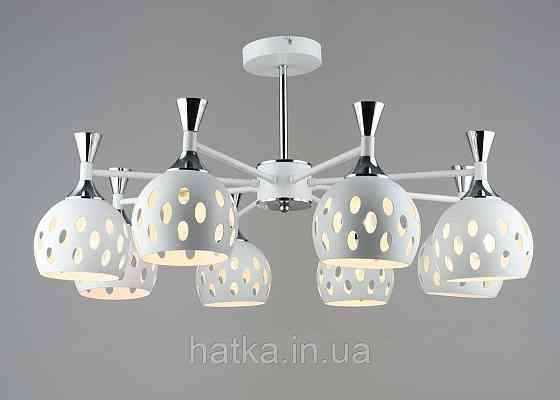 Люстра металлическая в гостиную VALESO B N6099/8 WT+CR Киев