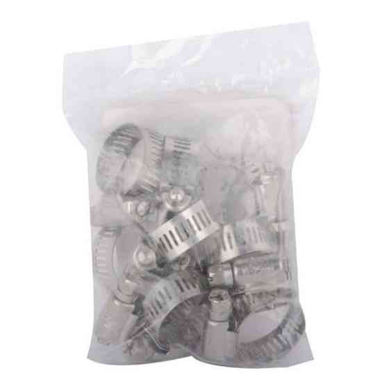 Хомут нержавеющая сталь, 12.7 мм, Ø - 16-25 мм INTERTOOL TC-1116 Киев