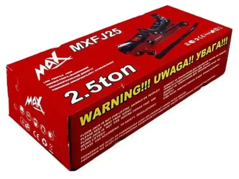 Гідравлічний домкрат Max 2.5т – висота до 360 мм Івано-Франківськ - фото 5