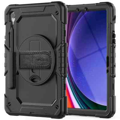 Чехол для планшета Armorstandart Panzer Samsung Tab S9 FE / S9 Black (ARM82518) Винница