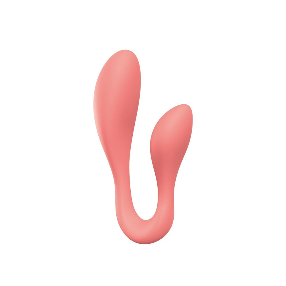 Смарт-стимулятор Adrien Lastic Couple Secrets II + APP для клитора и точки G, коралловый Sex Aura Киев - изображение 3