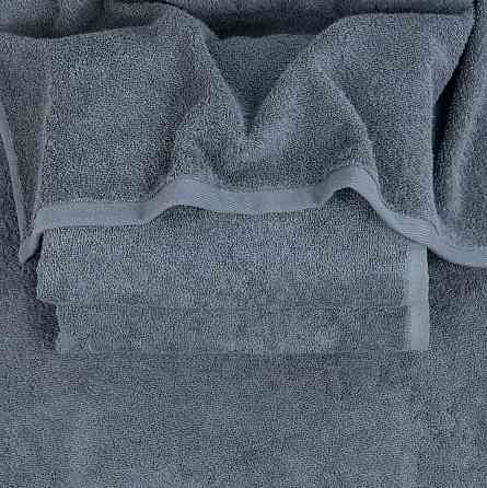 Набор махровых полотенец 3шт GM Textile 50х90см, 50х90см, 70х140см 400г/м2 (Серый) Сумы