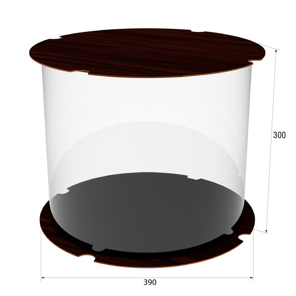 Коробка для тортів, квітів та подарунків EKOSTAR 350х300 Київ - фото 2