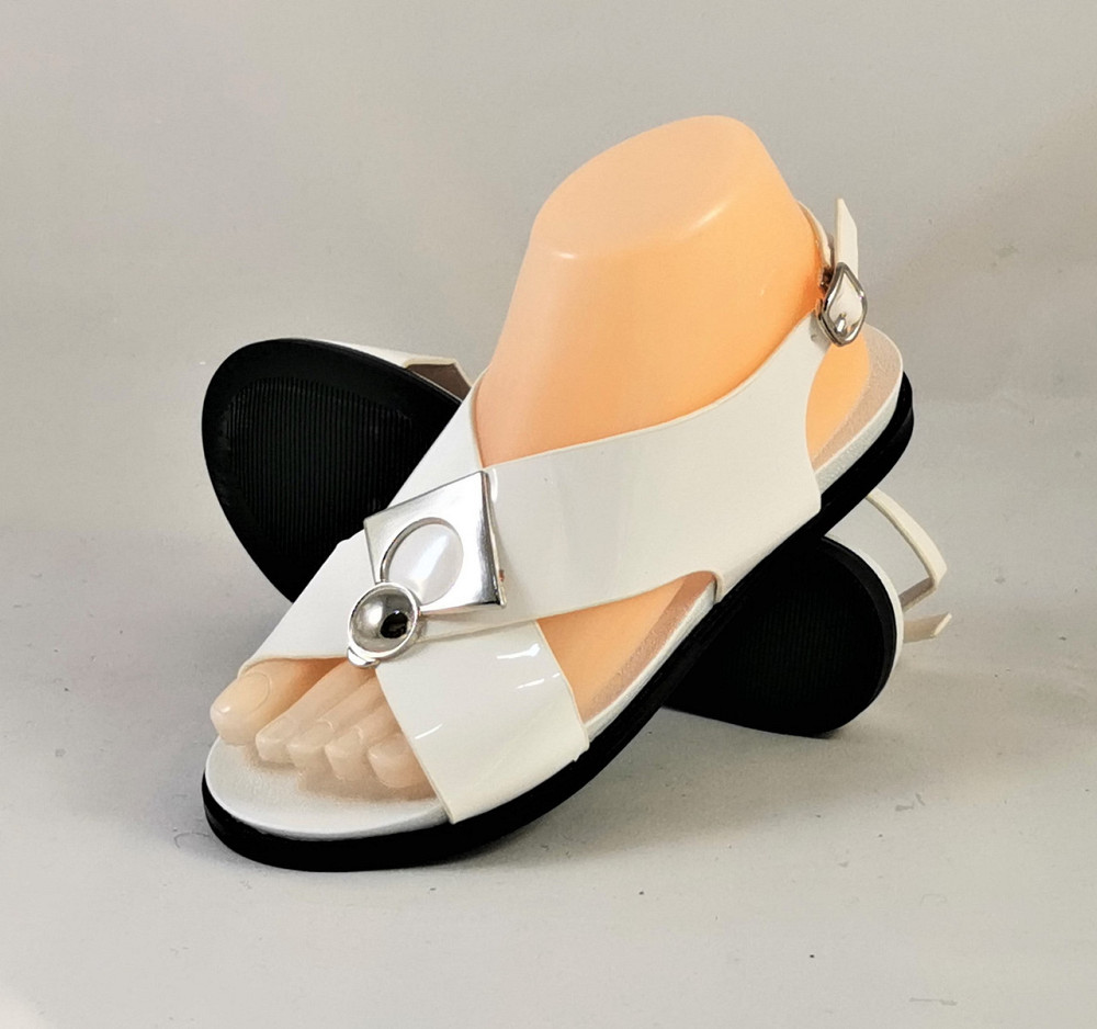 Жіночі Сандалії Босоніжки Білі Літні (розміри: 36,37,38) — 7-72 Дніпро - фото 2