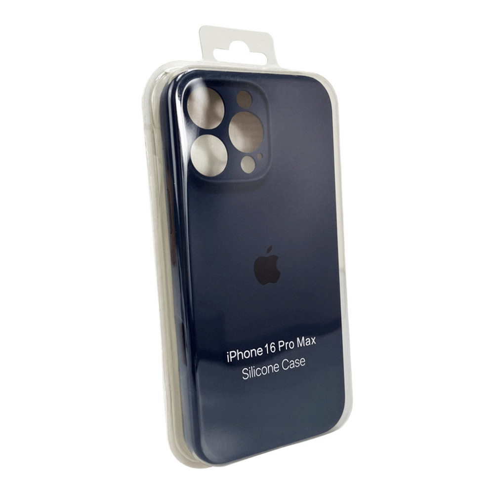 Чохол для смартфона Silicone Full Case AA Camera Protect for Apple iPhone 16 Pro Max 7,Dark Blue Київ - фото 2