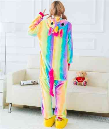 Піжама Кігурумі райдужний єдиноріг M Вінниця