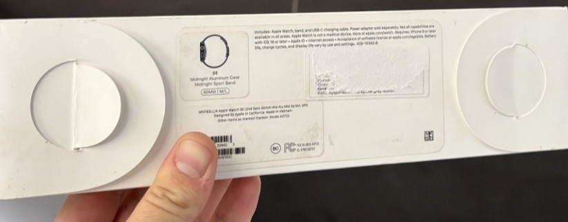 Смарт-Часи Apple watch SE2 40 mm midnight Київ - фото 2