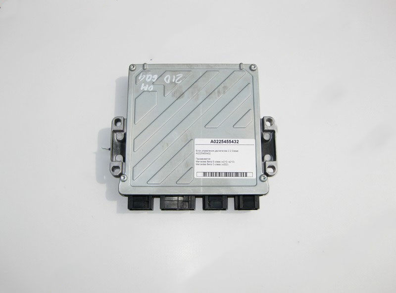Mercedes-Benz  A0225455432 Блок керування двигуном OM604 R4 2.2 Diesel E-Class W210 C-Class W202 Одесса - изображение 2