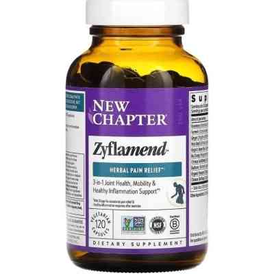 Вітамінно-мінеральний комплекс New Chapter Протизапальний комплекс, Zyflamend, 120 вегетаріанс (NCR-90075) Вінниця